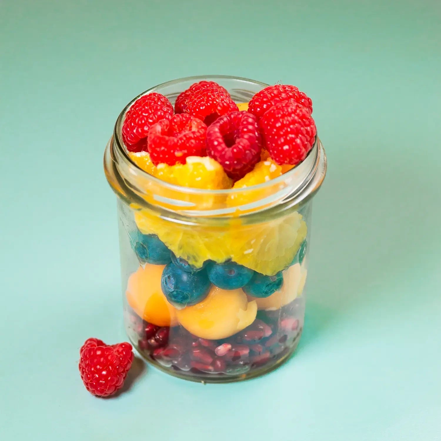 Obst Becher