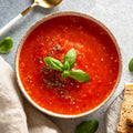 Suppe - Tomaten-Knoblauch-Basilikum-Suppe vegan
