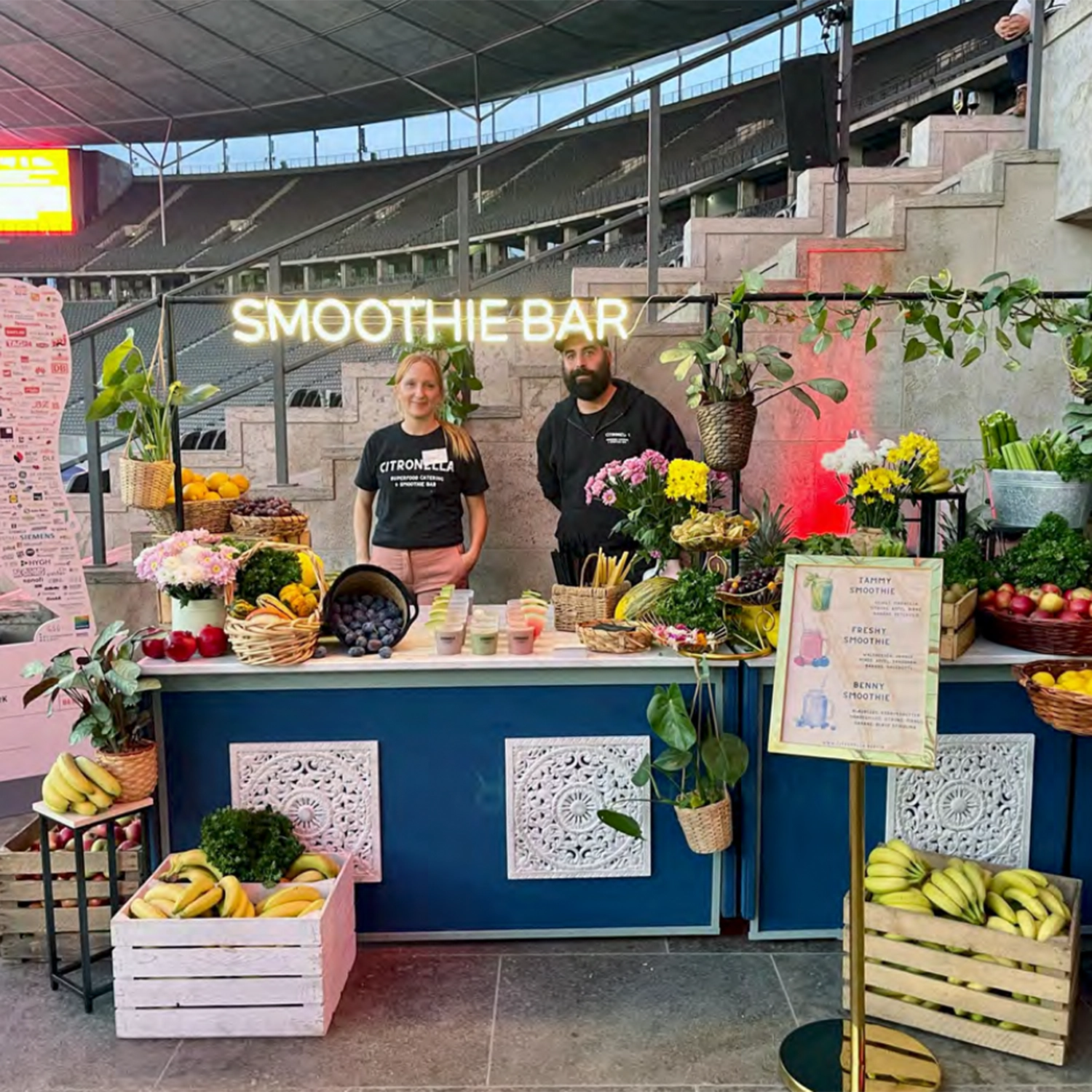 Live Smoothie Bar - mind. 3std / 2 Barista / 100 Smoothies inkl.