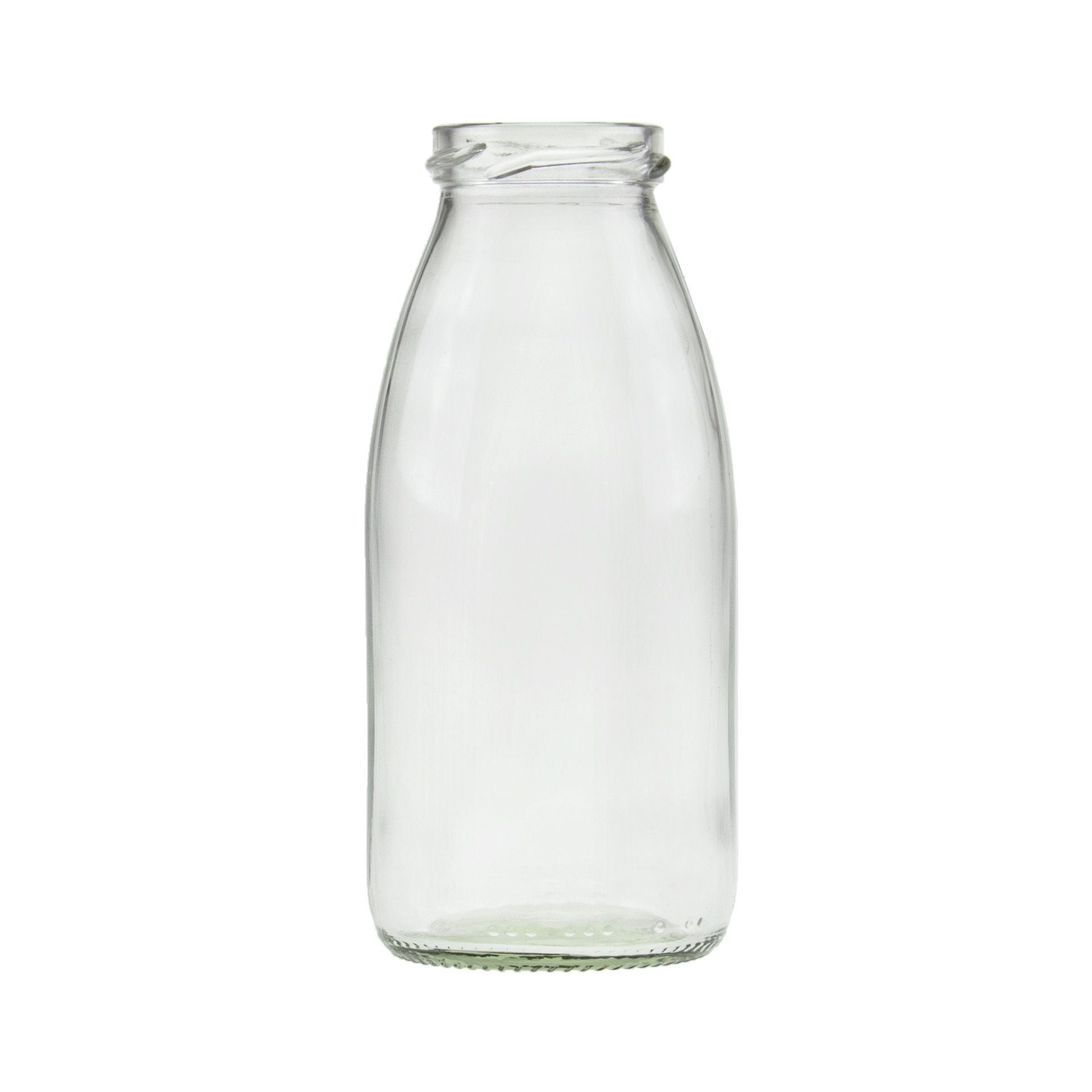 Glass Flasche mit Deckel