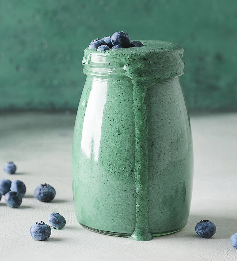 Smoothie oder kalt gepresste Juices ink.