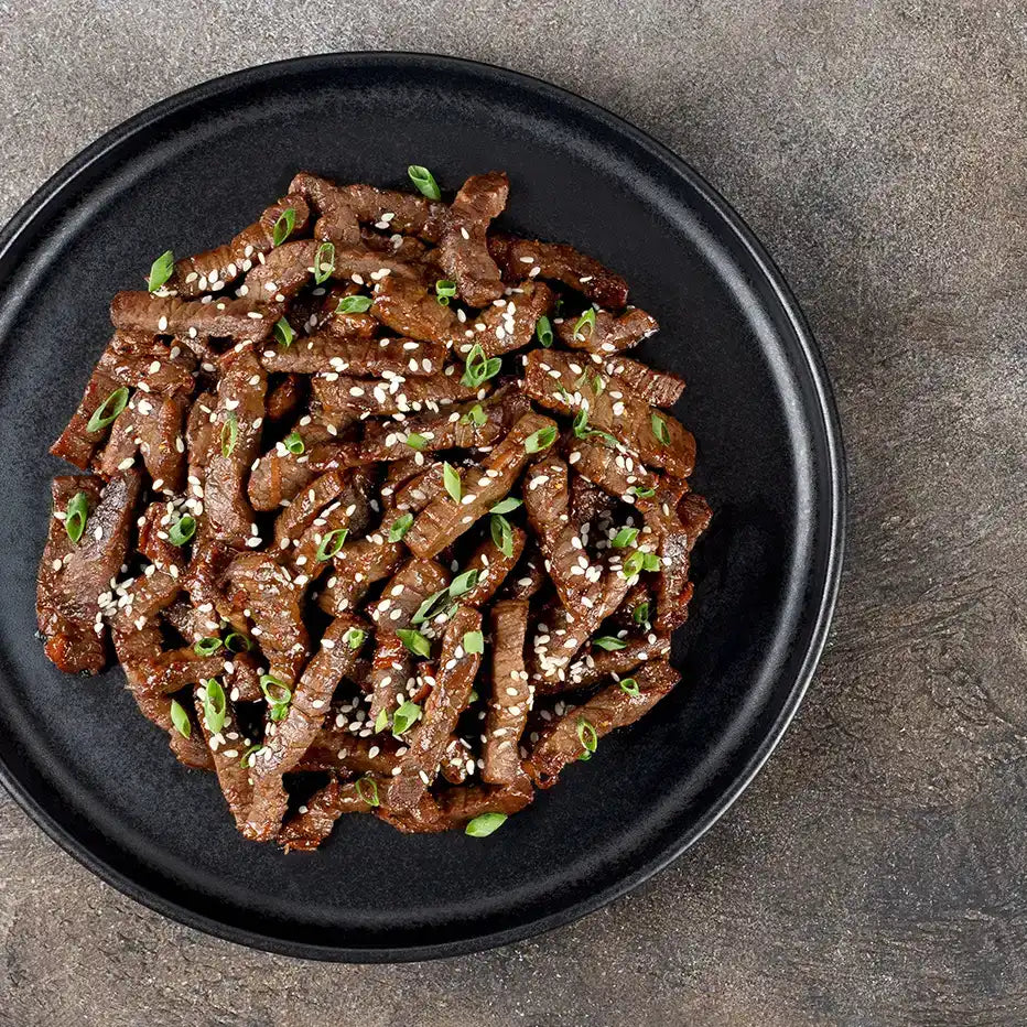 Buffet - Teriyaki Rind mit geröstetem Sesam x 12 Portionen