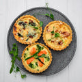 Tartlet mit Avocado und Lachs Würfel 12 Stück