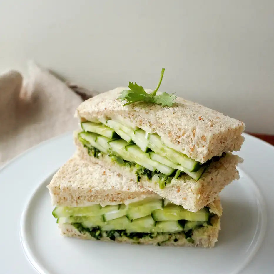 Tea Sandwich mit Avocado und Frischkäse 16Stück
