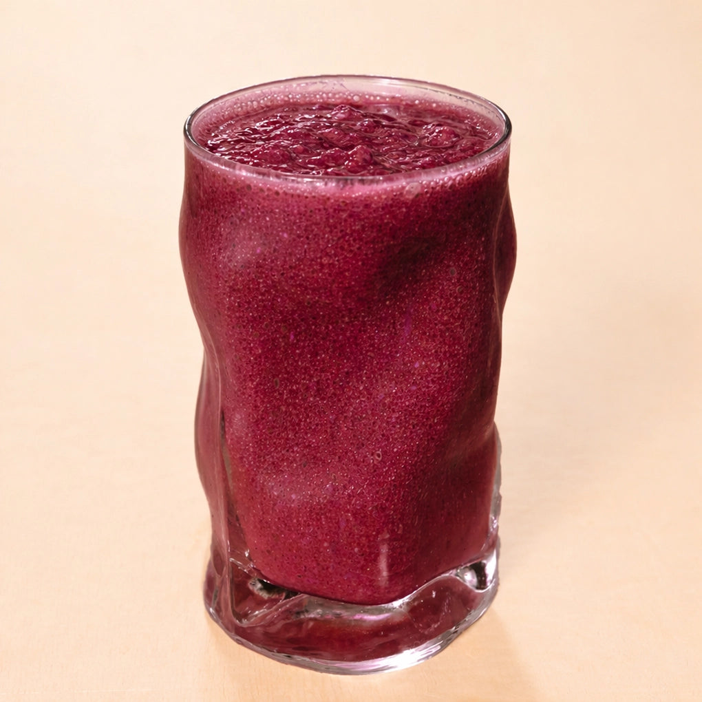 Smoothie Apfel-Orangensaft mit Banane, Schwarze Johannisbeer, Erdbeere  Himbeere / 12stk x 250ml