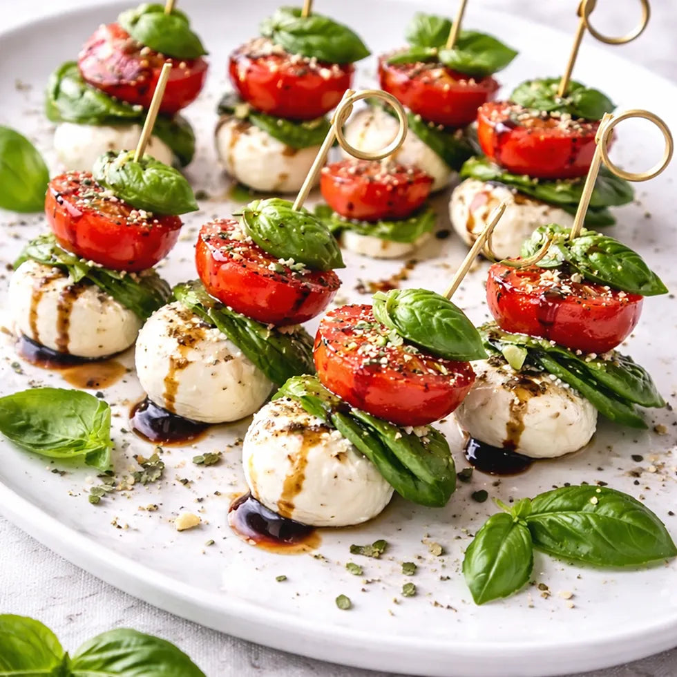 Spieß - mit Tomate Mozzarella 20 Stück