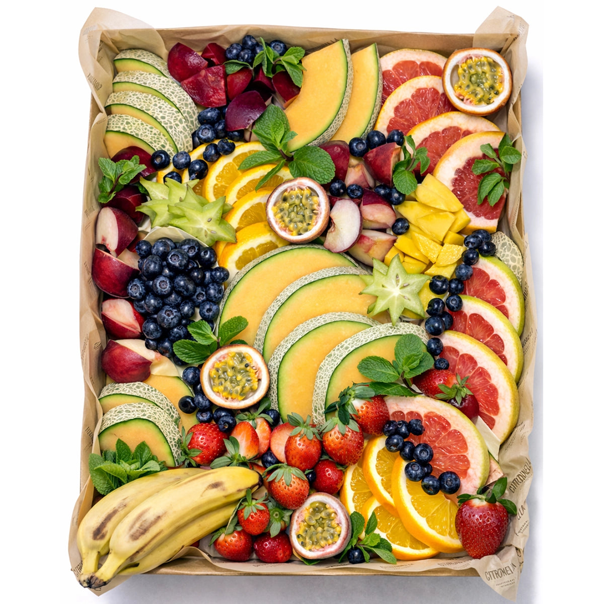 Platten / Obst Platte - saisonales Obst / 10-20pax