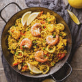Buffet - Paella mit Hähnchen und Meeresfrüchten x 12 Portionen