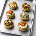 Fingerfood gefüllte Artischockenherzen. 20 Portionen