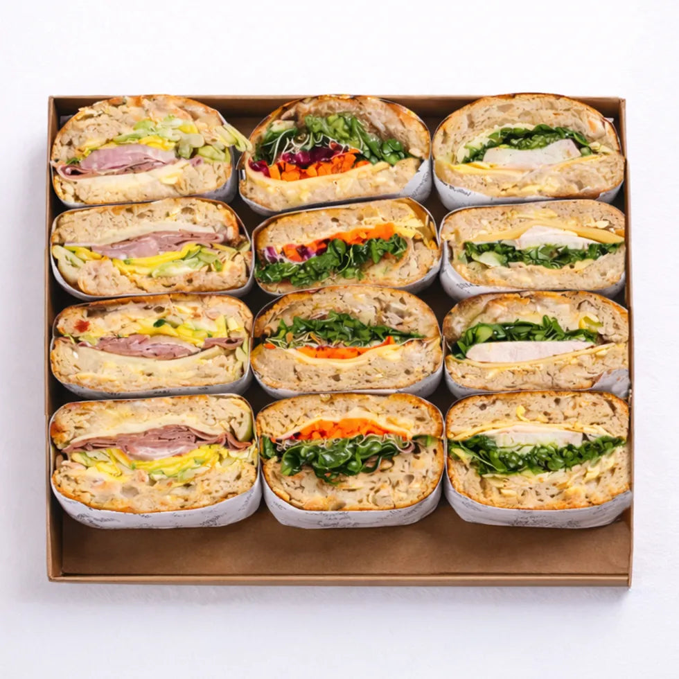 Mixed Box / Bagel Platte / vegan / 12stk