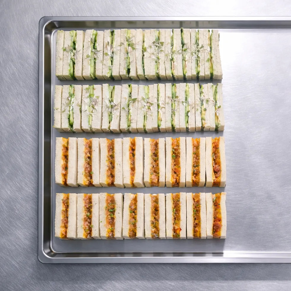 Mixed Box / Tea Sandwich vegan  / 32Stk