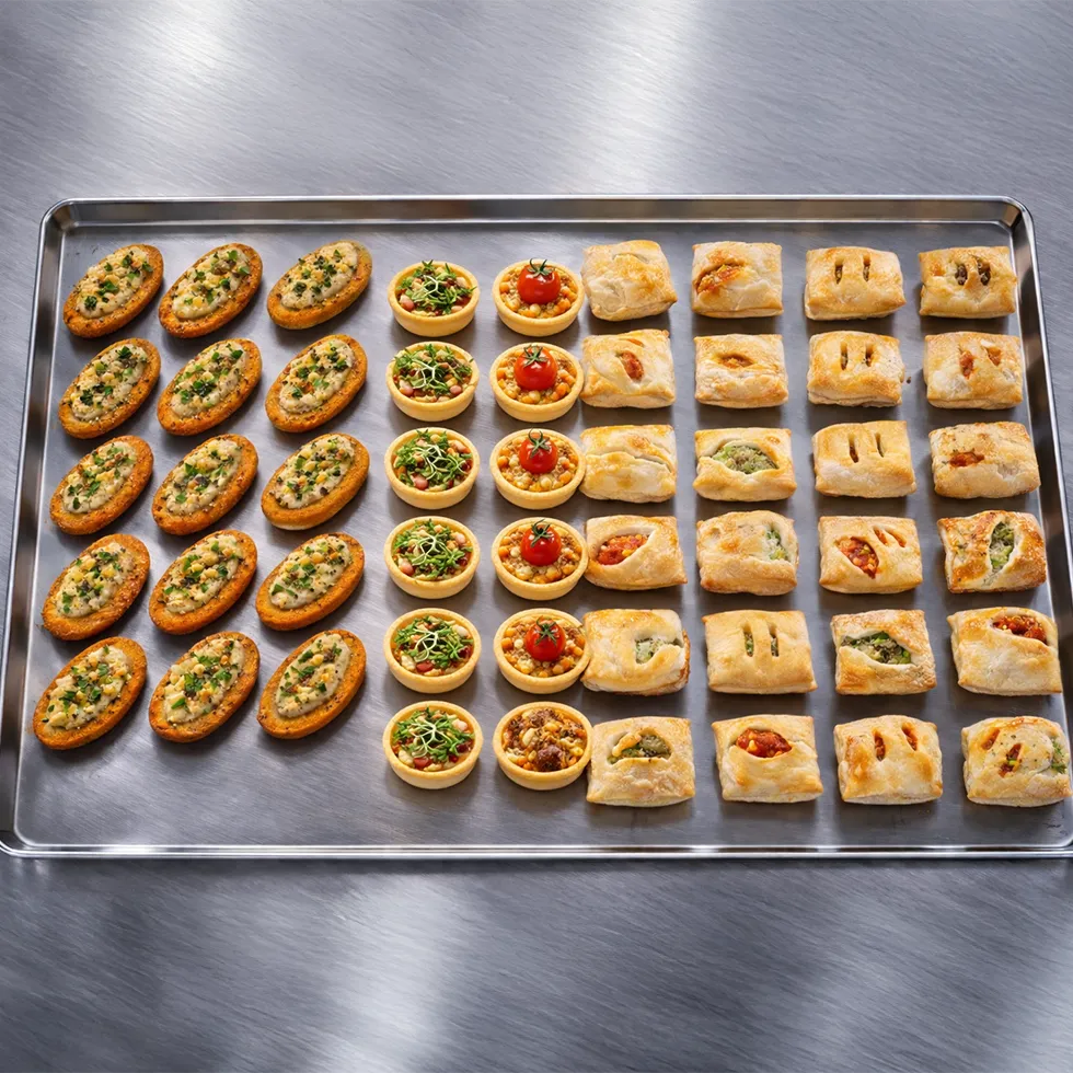 Mixed Box / Fingerfood/ vegan & vegetrasich & omni / 42Stk.