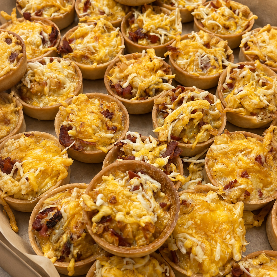 Tartlet mit  Chorizo und Käse  12 Stück