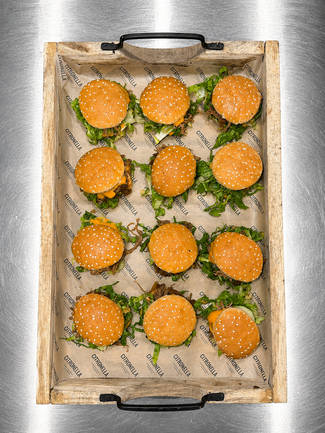 Mini Burger mit Cornfrita